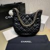 Best Replicas Bags - Replica Chanel Lambskin Hobo Bag Black As3153 - Luxe Design Shop For Best Louis Vuitton LV Replica Bags With Cheap Price