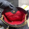 Best Replicas Bags - Replica Chanel Black Calfskin Hobo Handbag As2844 Shop For Best Louis Vuitton LV Replica Bags With Cheap Price