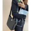 Best Replicas Bags - Replica Chanel Black Calfskin Hobo Handbag As2844 Shop For Best Louis Vuitton LV Replica Bags With Cheap Price