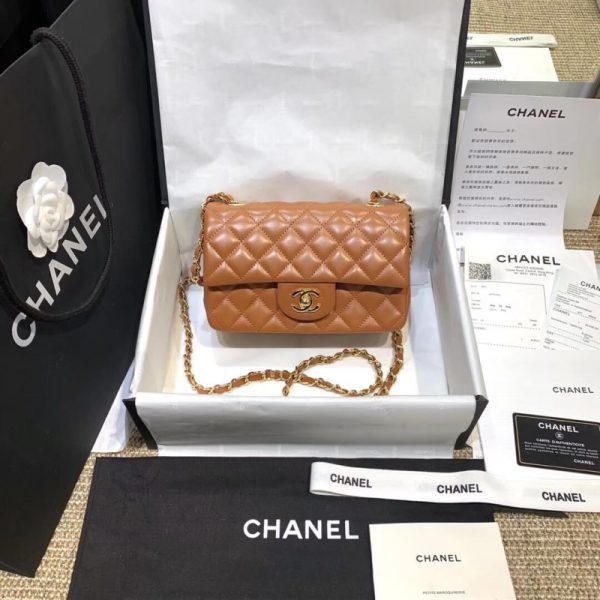 Replica Chanel 20Cm Lambskin Classic Flap Bag | Style 1116 - Image 9