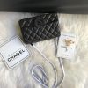 Best Replicas Bags - Chanel 20Cm Lambskin Classic Flap Bag Replica in Black Shop For Best Louis Vuitton LV Replica Bags With Cheap Price