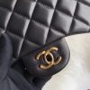 Best Replicas Bags - Chanel Lambskin Classic Flap Bag Black A1113 – 30cm Replica Shop For Best Louis Vuitton LV Replica Bags With Cheap Price