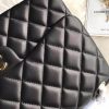 Best Replicas Bags - Chanel Lambskin Classic Flap Bag Black A1113 – 30cm Replica Shop For Best Louis Vuitton LV Replica Bags With Cheap Price