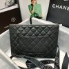 Best Replicas Bags - Replica Chanel Lambskin Case with Accessories - Black AP1054 Shop For Best Louis Vuitton LV Replica Bags With Cheap Price