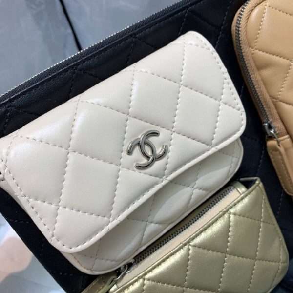 Chanel Lambskin Multi-Color Replica Case with Accessories - Image 3