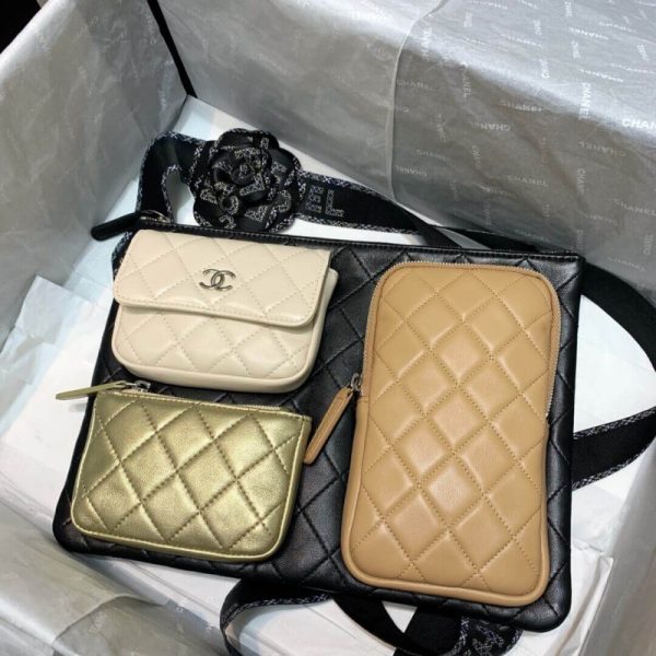 Chanel Lambskin Multi-Color Replica Case with Accessories - Image 7