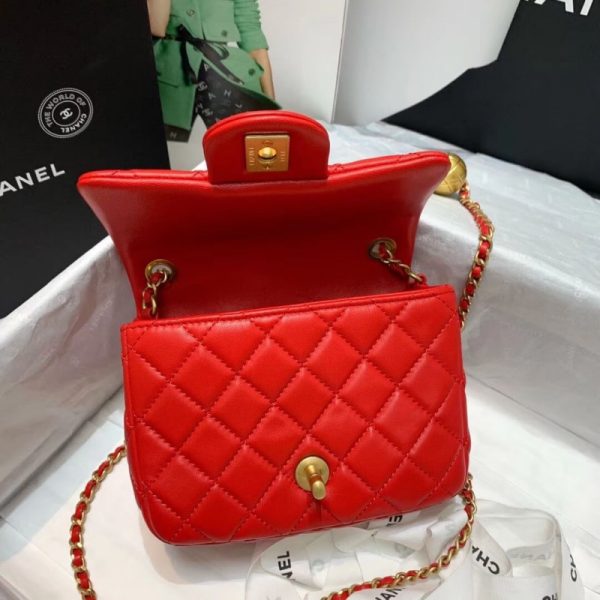 Chanel Lambskin Replica Flap Bag AS1786 – Luxury Style - Image 8