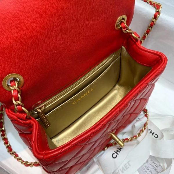 Chanel Lambskin Replica Flap Bag AS1786 – Luxury Style - Image 9