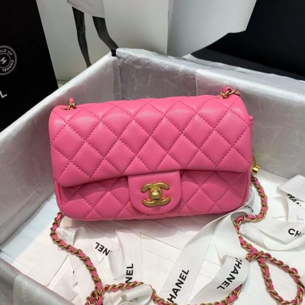 Chanel Lambskin Flap Bag Replica - As1787, Luxurious Design - Image 7
