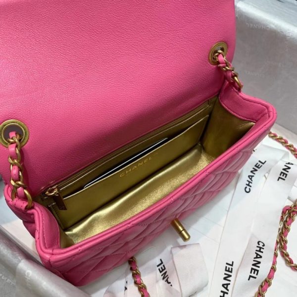 Chanel Lambskin Flap Bag Replica - As1787, Luxurious Design - Image 9