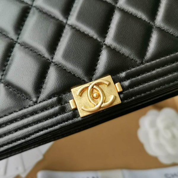 Chanel Lambskin Leboy WOC Chain Bag Replica - Image 5
