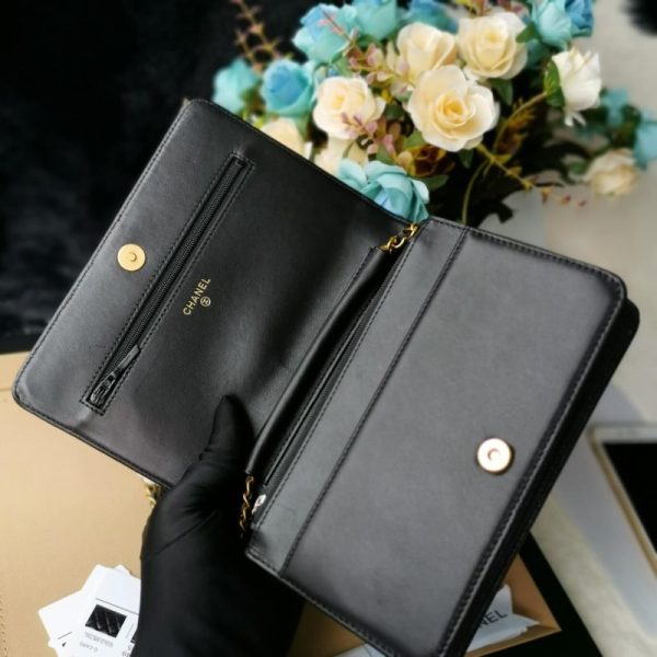 Chanel Lambskin Leboy WOC Chain Bag Replica - Image 7
