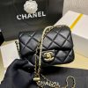 Best Replicas Bags - Chanel Lambskin Mini Flap Bag Replica - Black, As2855 Shop For Best Louis Vuitton LV Replica Bags With Cheap Price