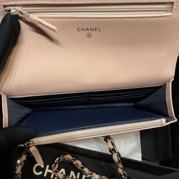 Replica Chanel Plexi Quilted Wallet on Chain WOC AP2377 - Image 10