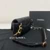 Best Replicas Bags - Chanel 19 Black Quilted Lambskin Waist Bag Replica Shop For Best Louis Vuitton LV Replica Bags With Cheap Price