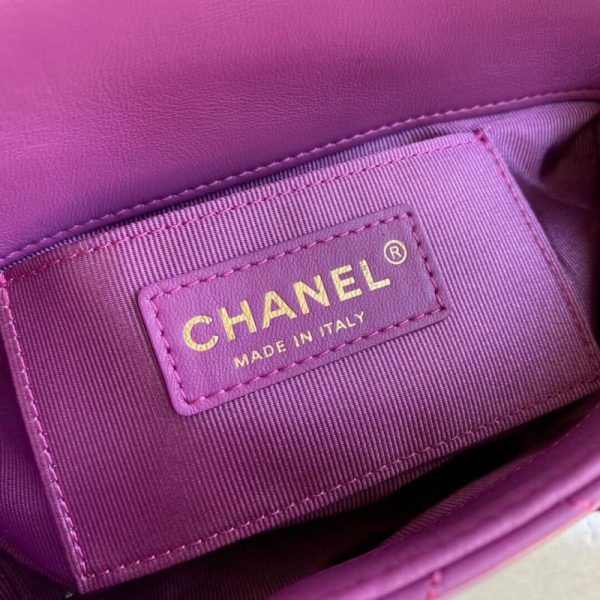 Chanel Lambskin Small Flap Bag Replica As2317 - Image 10