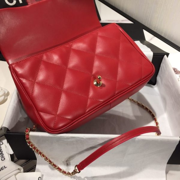 Replica Chanel Large Flap Bag w/ Handle - Classic & Chic Design - Image 7