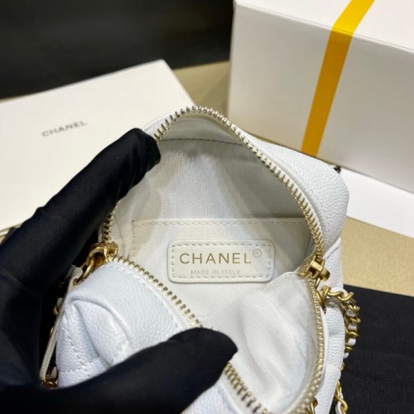 Iridescent Chanel Mini Camera Bag – Replica Calfskin AS2857 - Image 8