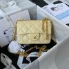 Best Replicas Bags - Chanel Mini Flap Bag Lambskin Replica w/ Enamel CC Logo As3113 Shop For Best Louis Vuitton LV Replica Bags With Cheap Price