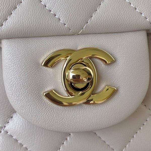Replica Chanel Mini Flap Bag in Iridescent Lambskin - Image 3