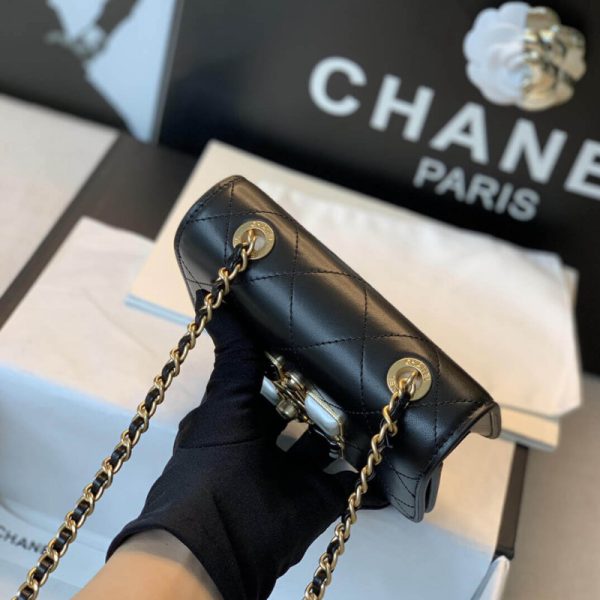 Chanel Mini Flap Replica Evening Bag - Style B01962 - Image 4