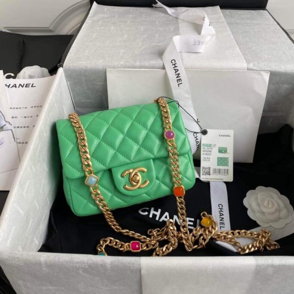 Replica Chanel Mini Square Resin Bag AS2379 - Elegant Design - Image 11