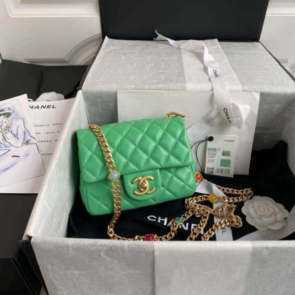 Replica Chanel Mini Square Resin Bag AS2379 - Elegant Design - Image 3