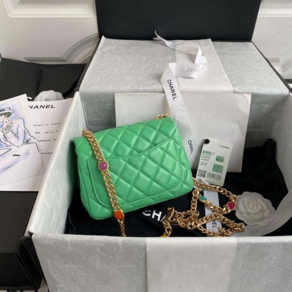 Replica Chanel Mini Square Resin Bag AS2379 - Elegant Design - Image 4
