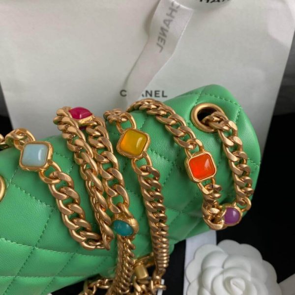 Replica Chanel Mini Square Resin Bag AS2379 - Elegant Design - Image 6
