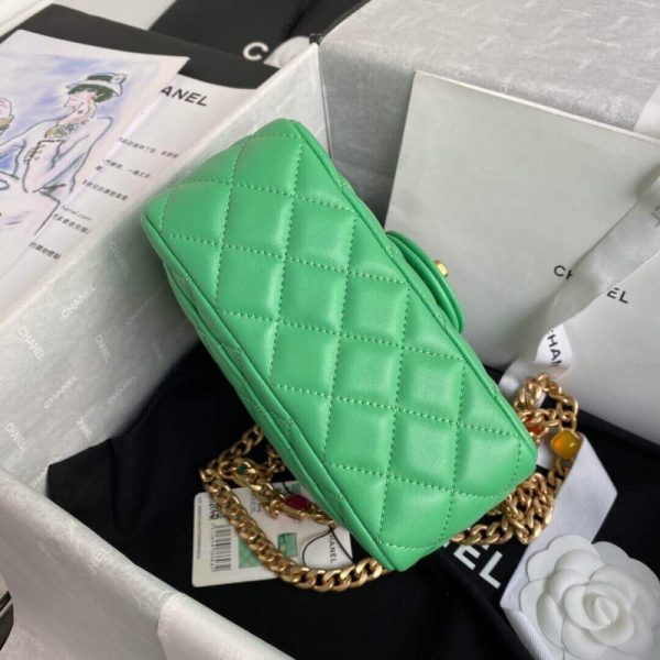 Replica Chanel Mini Square Resin Bag AS2379 - Elegant Design - Image 8