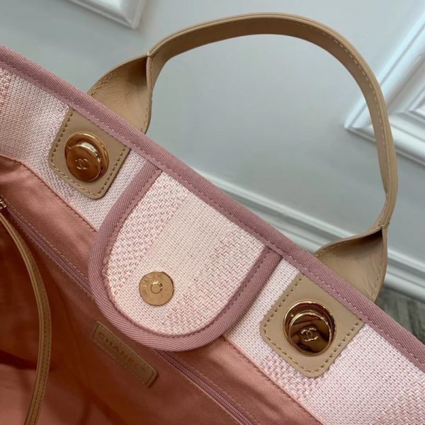 Chanel Replica Mixed Fibers Shopping Bag GM A66941 - Image 8