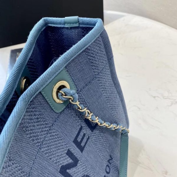 Chanel Replica Mixed Fibers Shopping Bag PM A66939 - Image 5
