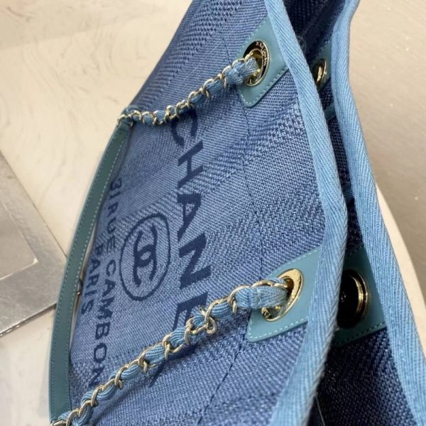Chanel Replica Mixed Fibers Shopping Bag PM A66939 - Image 6