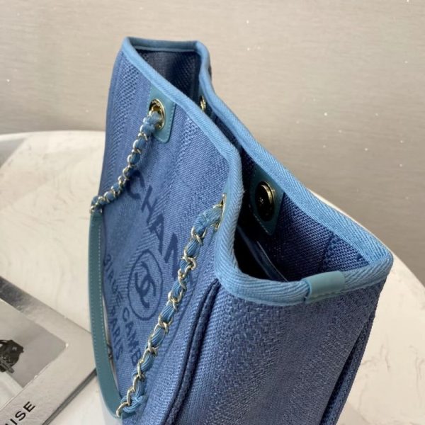 Chanel Replica Mixed Fibers Shopping Bag PM A66939 - Image 7