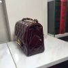 Best Replicas Bags - Chanel Replica 17Cm Patent Leather Classic Flap Bag 1115 Shop For Best Louis Vuitton LV Replica Bags With Cheap Price