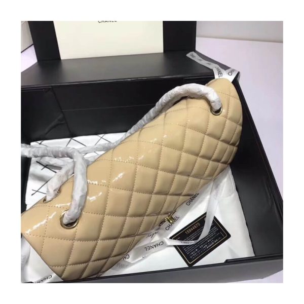 Chanel Patent Leather Classic Flap Bag 30cm Replica A1113 - Image 2