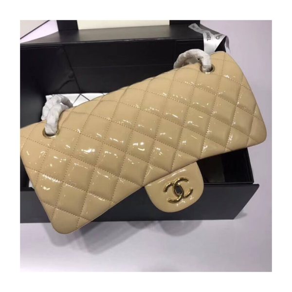 Chanel Patent Leather Classic Flap Bag 30cm Replica A1113 - Image 3