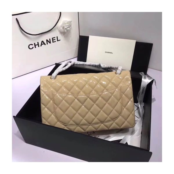 Chanel Patent Leather Classic Flap Bag 30cm Replica A1113 - Image 5