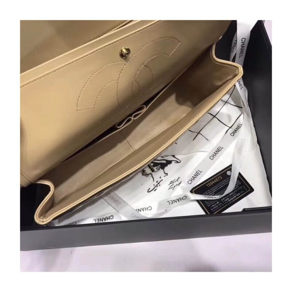 Chanel Patent Leather Classic Flap Bag 30cm Replica A1113 - Image 8