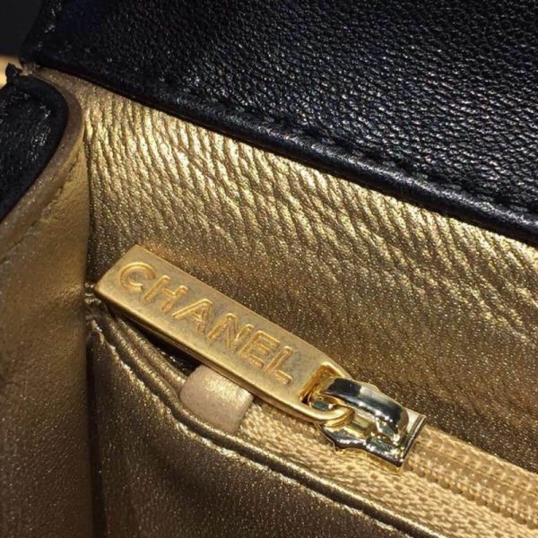 Chanel Pearl Chain Flap Bag Replica - Style AS0585 - Image 14