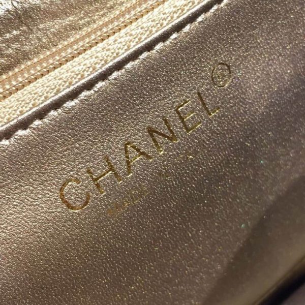 Chanel Pearl Chain Flap Bag Replica - Style AS0585 - Image 15