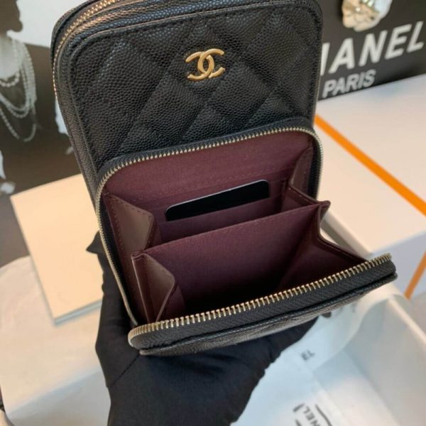 Chanel Replica Phone Bag with Chain - Stylish & Elegant B01963 - Image 14