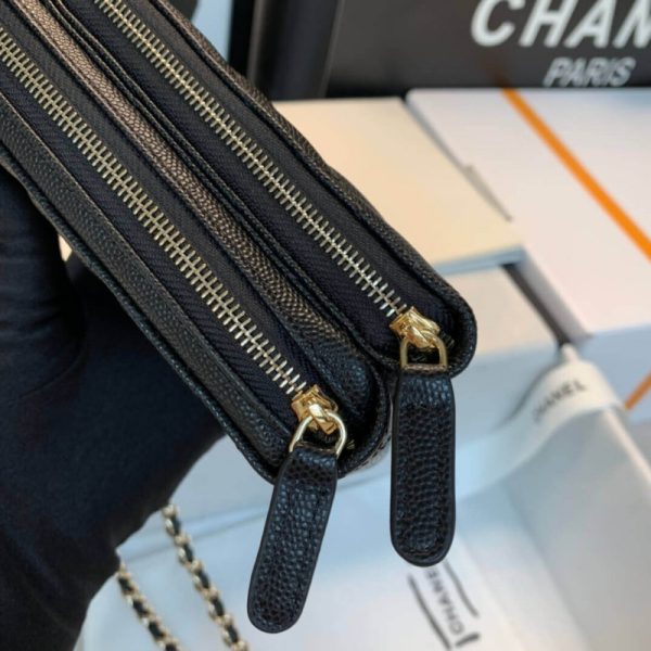 Chanel Replica Phone Bag with Chain - Stylish & Elegant B01963 - Image 10
