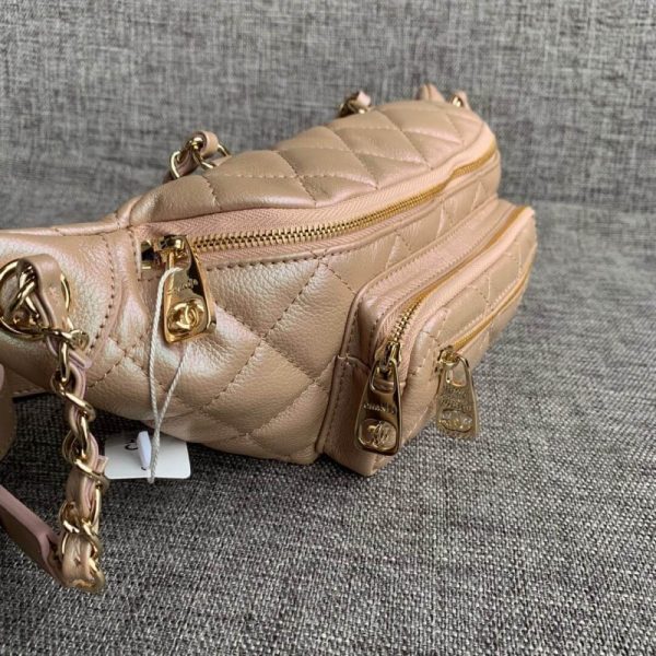 Chanel Quilted Caviar Clafskin Waist Bag Replica AS0556 - Image 6