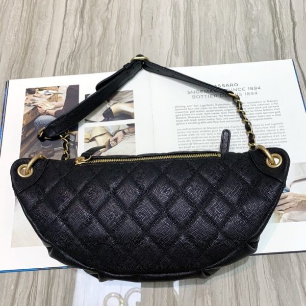 Replica Chanel Quilted Caviar Waist Bag S0929 - Image 2