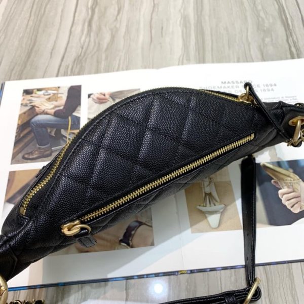 Replica Chanel Quilted Caviar Waist Bag S0929 - Image 8