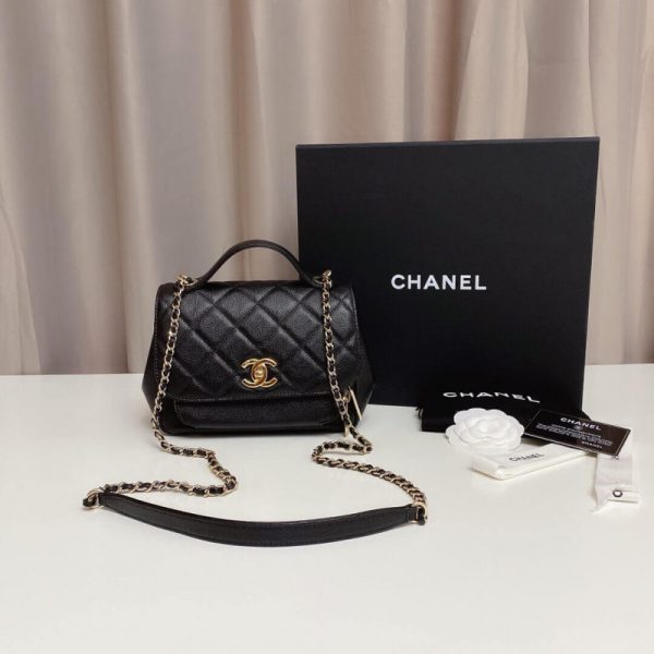 Chanel Quilted Caviar Leather Small Business Affinity Bag Replica - Image 3