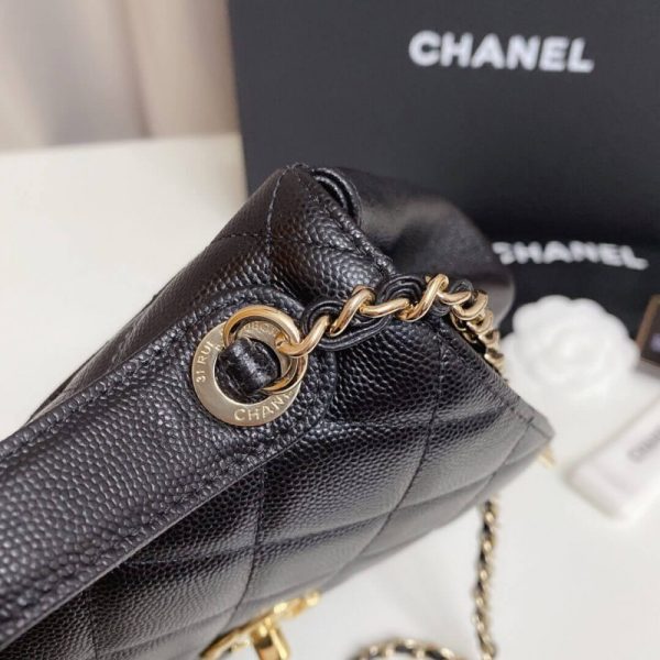 Chanel Quilted Caviar Leather Small Business Affinity Bag Replica - Image 5