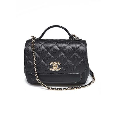 Chanel Quilted Caviar Leather Small Business Affinity Bag Replica