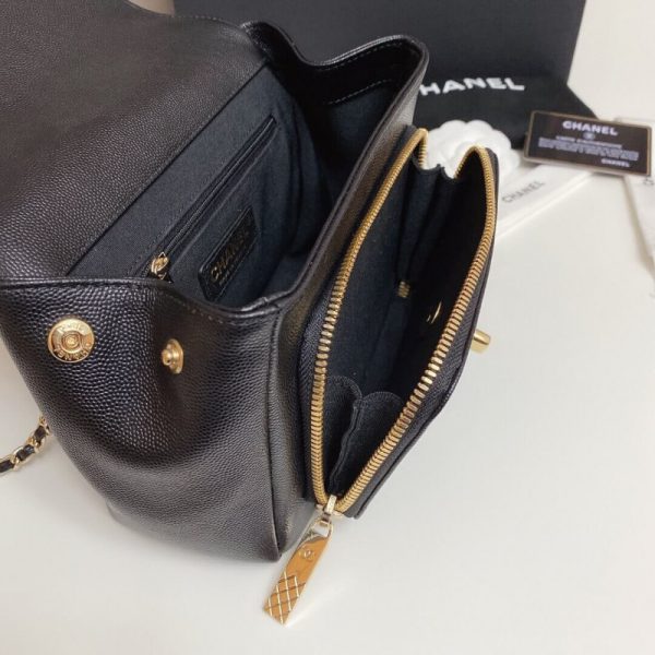 Chanel Quilted Caviar Leather Small Business Affinity Bag Replica - Image 9